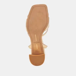BLAKLY HEELS GOLD DISTRESSED LEATHER^Dolce Vita New
