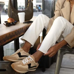 B.NTCD SNEAKERS TAN MULTI NYLON^Dolce Vita Discount