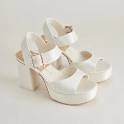 BOBBY PEARL HEELS WHITE PEARLS^Dolce Vita Hot