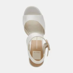 BOBBY PEARL HEELS WHITE PEARLS^Dolce Vita Hot