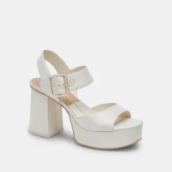BOBBY PEARL HEELS WHITE PEARLS^Dolce Vita Hot