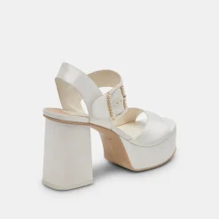 BOBBY PEARL HEELS WHITE PEARLS^Dolce Vita Hot