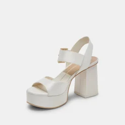BOBBY PEARL HEELS WHITE PEARLS^Dolce Vita Hot