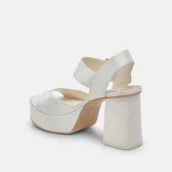 BOBBY PEARL HEELS WHITE PEARLS^Dolce Vita Hot