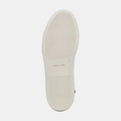 BODEN SNEAKERS WHITE MAROON LEATHER^Dolce Vita New