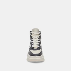 BRAX SNEAKER WHITE BLACK LEATHER^Dolce Vita Online