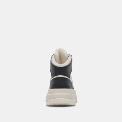 BRAX SNEAKER WHITE BLACK LEATHER^Dolce Vita Online