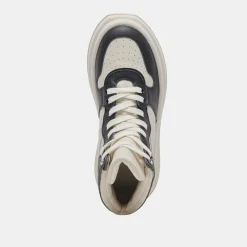 BRAX SNEAKER WHITE BLACK LEATHER^Dolce Vita Online