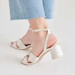 BRENNA HEELS IVORY SATIN^Dolce Vita Online