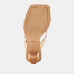 BREVEL HEELS GOLD DISTRESSED LEATHER^Dolce Vita Hot