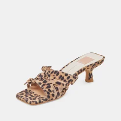 BRYANT HEELS DK LEOPARD SUEDE^Dolce Vita New