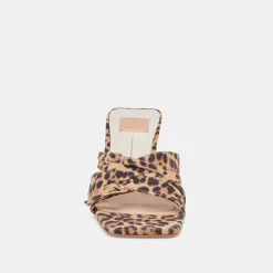 BRYANT HEELS DK LEOPARD SUEDE^Dolce Vita New