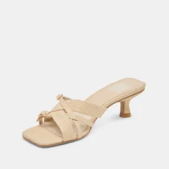 BRYANT HEELS NATURAL WOVEN RAFFIA^Dolce Vita Best