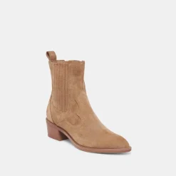 BRYLEE H2O BOOTIES MUSHROOM SUEDE^Dolce Vita Outlet