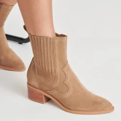 BRYLEE H2O BOOTIES MUSHROOM SUEDE^Dolce Vita Outlet