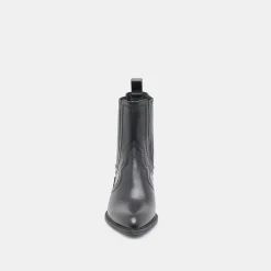 BRYLEE H2O WIDE BOOTIES BLACK LEATHER^Dolce Vita Online