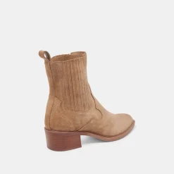 BRYLEE H2O WIDE BOOTIES MUSHROOM SUEDE^Dolce Vita Hot