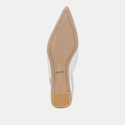BYANCA FLATS SILVER DISTRESSED LEATHER^Dolce Vita Clearance