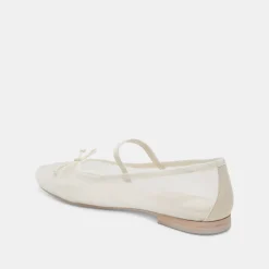 CADEL BALLET FLATS IVORY MESH^Dolce Vita Fashion