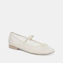 CADEL BALLET FLATS IVORY MESH^Dolce Vita Fashion