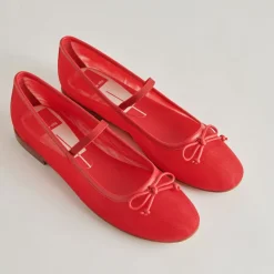 CADEL BALLET FLATS RED MESH^Dolce Vita Sale