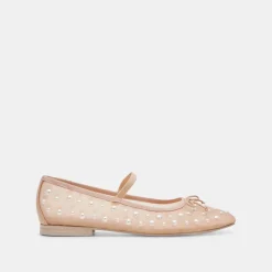 CADEL PEARL BALLET FLATS BLUSH MESH^Dolce Vita Hot