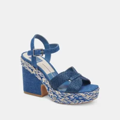CALE HEELS BLUE DENIM^Dolce Vita Fashion