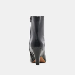 CALICO BOOTIES BLACK LEATHER^Dolce Vita Hot