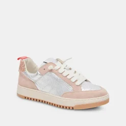 CALIL SNEAKERS BLUSH MULTI METALLIC LEATHER^Dolce Vita Clearance