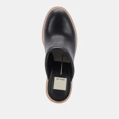 CAMDIN HEELS BLACK LEATHER^Dolce Vita Online