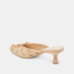 CAMILO HEELS LT NATURAL RAFFIA^Dolce Vita Outlet