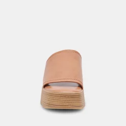 CANAL SANDALS TAN LEATHER^Dolce Vita Hot