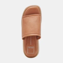 CANAL SANDALS TAN LEATHER^Dolce Vita Hot