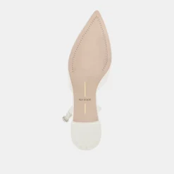 CAREL HEELS TRUE WHITE SATIN^Dolce Vita Discount