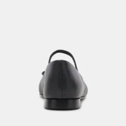 CARIN BALLET FLATS BLACK LEATHER^Dolce Vita Hot