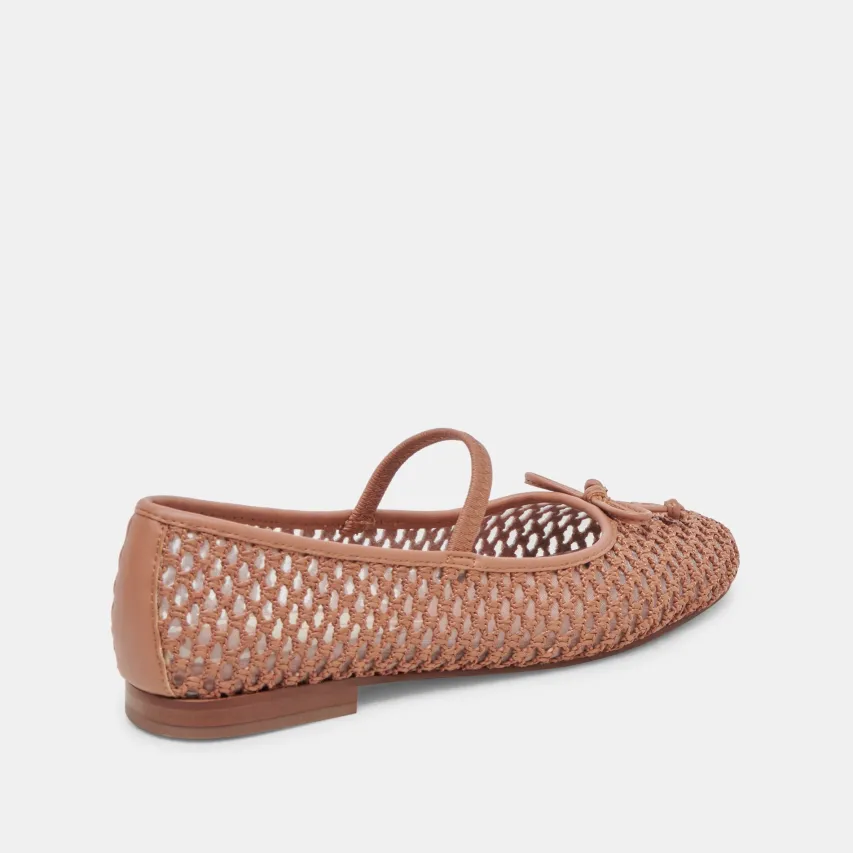 CARIN RAFFIA BALLET FLATS CIDER RAFFIA^Dolce Vita Fashion