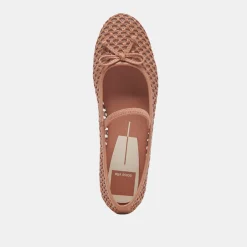 CARIN RAFFIA BALLET FLATS CIDER RAFFIA^Dolce Vita Fashion