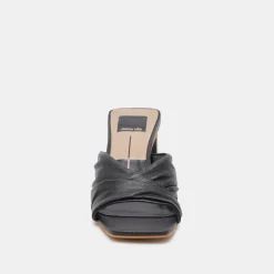 CARLAN HEELS BLACK LEATHER^Dolce Vita Outlet