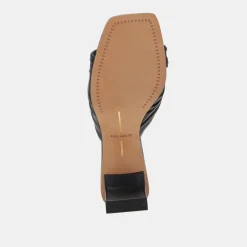 CARLAN HEELS BLACK LEATHER^Dolce Vita Outlet