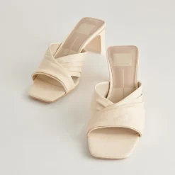 CARLAN HEELS BONE LEATHER^Dolce Vita Sale