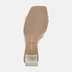 CARLAN HEELS OFF WHITE SILK^Dolce Vita Fashion