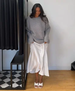 CARLAN HEELS OFF WHITE SILK^Dolce Vita Fashion