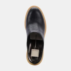CARRY HEELS BLACK LEATHER^Dolce Vita Clearance