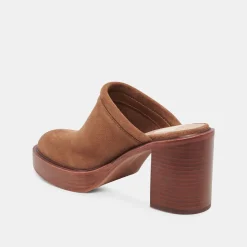 CASTEL HEELS CHESTNUT SUEDE^Dolce Vita Outlet