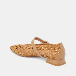 CATY BALLET FLATS NATURAL WOVEN^Dolce Vita Hot