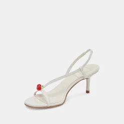 CERISE HEELS WHITE PATENT STELLA^Dolce Vita Hot
