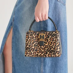 CHARLY CROSSBODY LEOPARD CALF HAIR^Dolce Vita Sale
