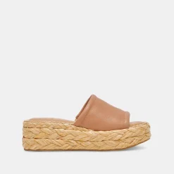 CHAVI WIDE SANDALS HONEY LEATHER^Dolce Vita Clearance
