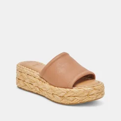 CHAVI WIDE SANDALS HONEY LEATHER^Dolce Vita Clearance