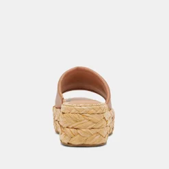 CHAVI WIDE SANDALS HONEY LEATHER^Dolce Vita Clearance